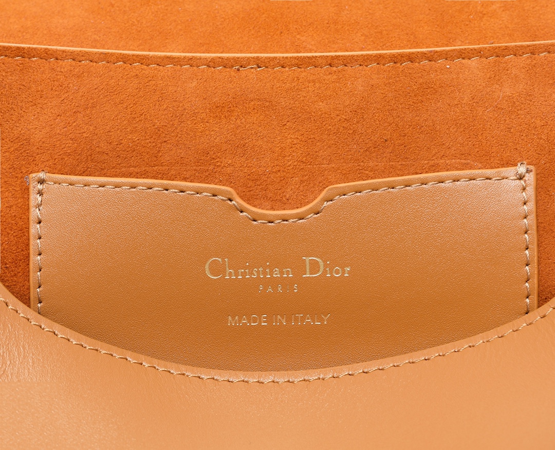 Dior Bobby East-West Bag Caramel Box Calfskin